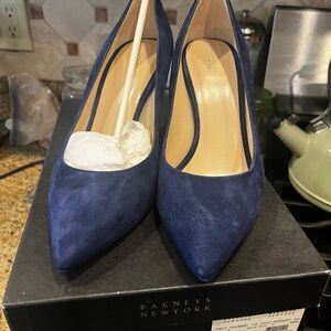 Barney’s NY Suede Pump